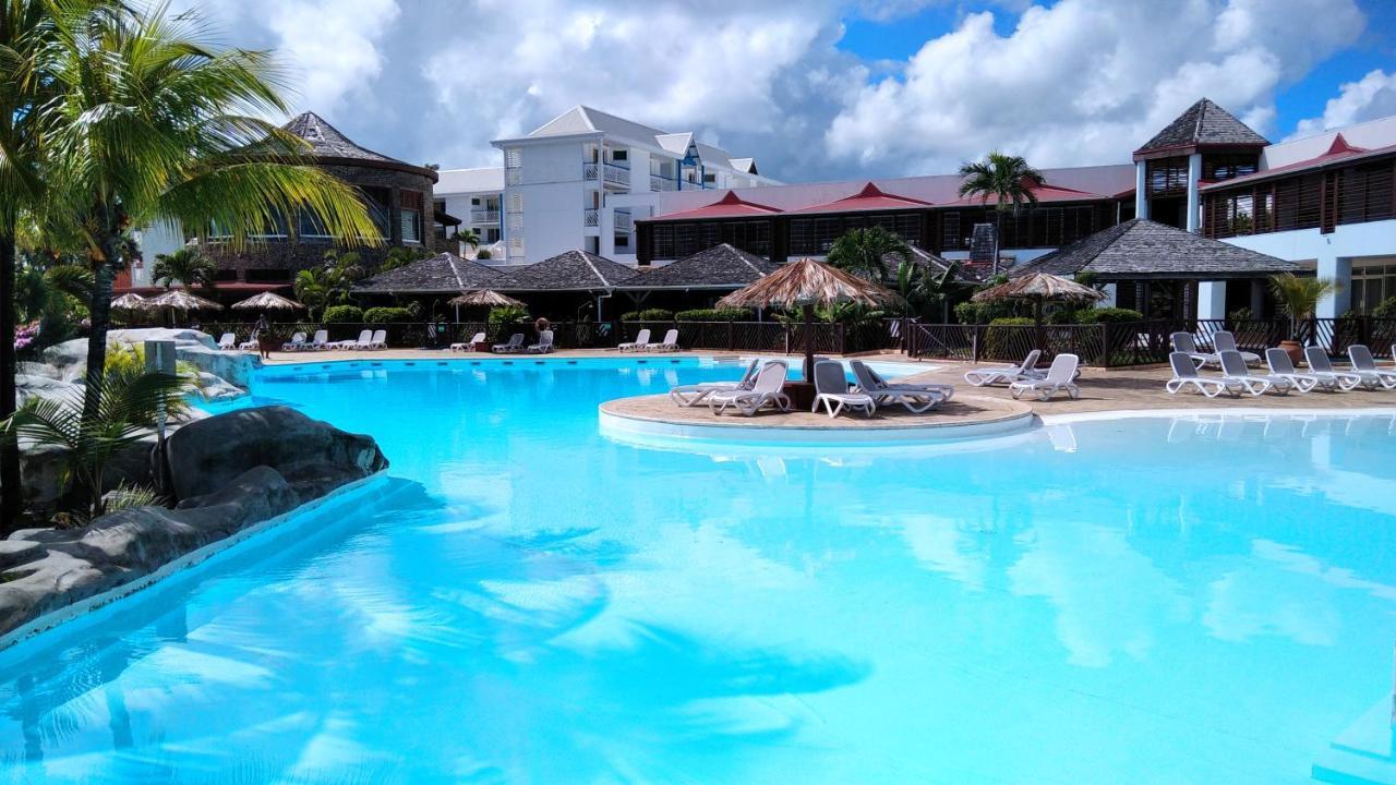 Studio Avec Grande Piscine, Plage Vanille Caraibes Сен-Франсуа Экстерьер фото