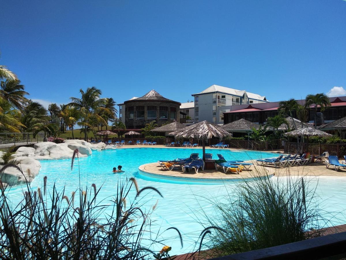 Studio Avec Grande Piscine, Plage Vanille Caraibes Сен-Франсуа Экстерьер фото